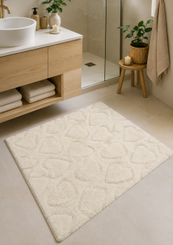 Tappeto da bagno in ciniglia di cotone, Milano
