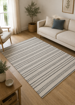 Tappeto in cotone da interno