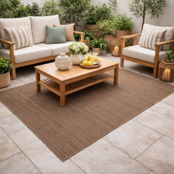 Tappeto da interno e da esterno in polipropilene Bahia Grey