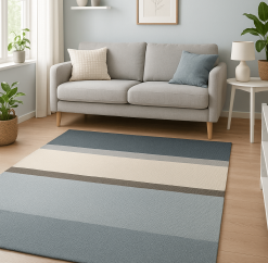 Tappeto da interno e da esterno in polipropilene Navy